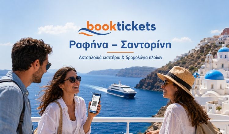 Ραφήνα - Σαντορίνη ακτοπλοϊκά από 82€ | 2026