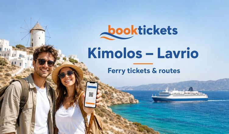 Kimolos - Lavrio: Ferry tickets and routes 2026