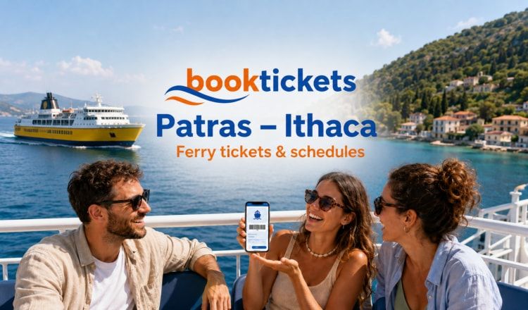 Patras - Ithaca ferry tickets from €15.40