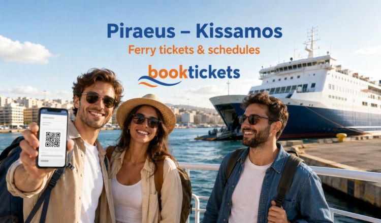 Piraeus - Kissamos: Ferry tickets, routes
