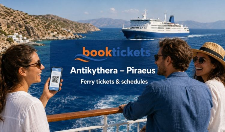 Antikythera - Piraeus ferry tickets from €23.50 | Book online