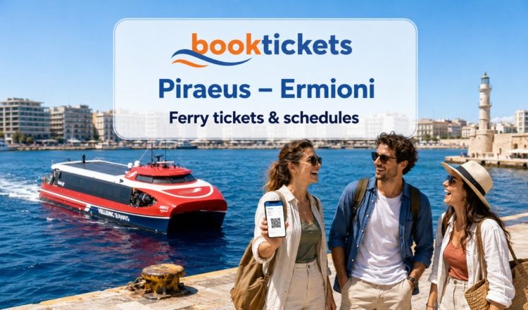 Piraeus - Ermioni ferry tickets from €37 and routes