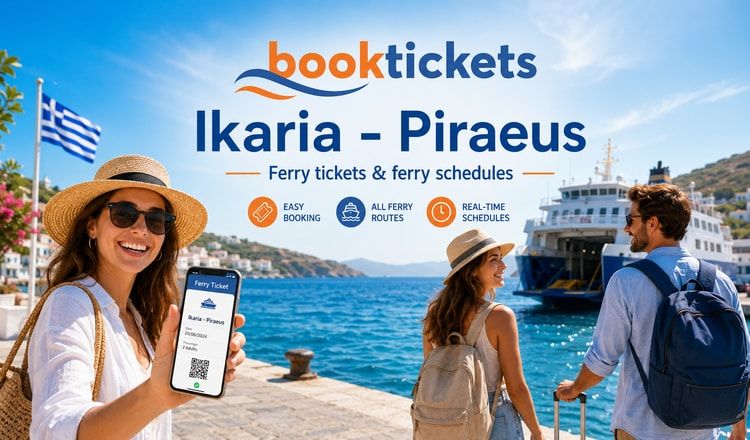 Ikaria - Piraeus ferry tickets from €46