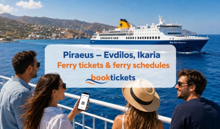 Piraeus - Evdilos ferry tickets from €43.70