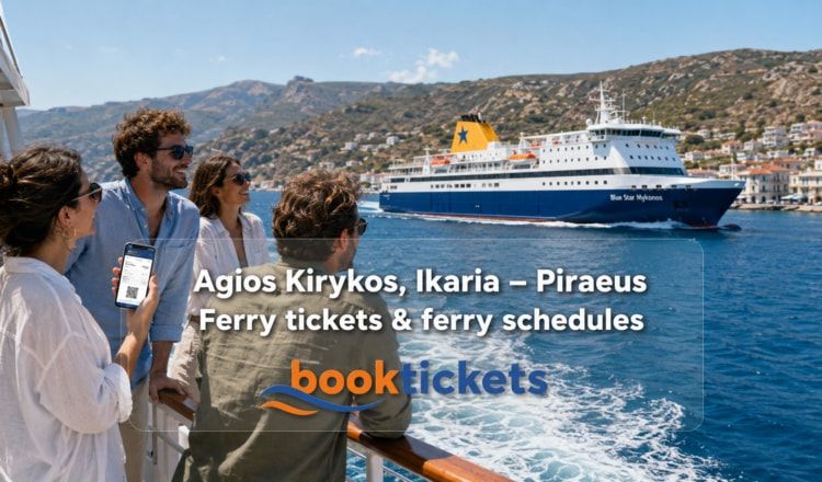 Agios Kyrikos, Ikaria - Piraeus ferry tickets from €47