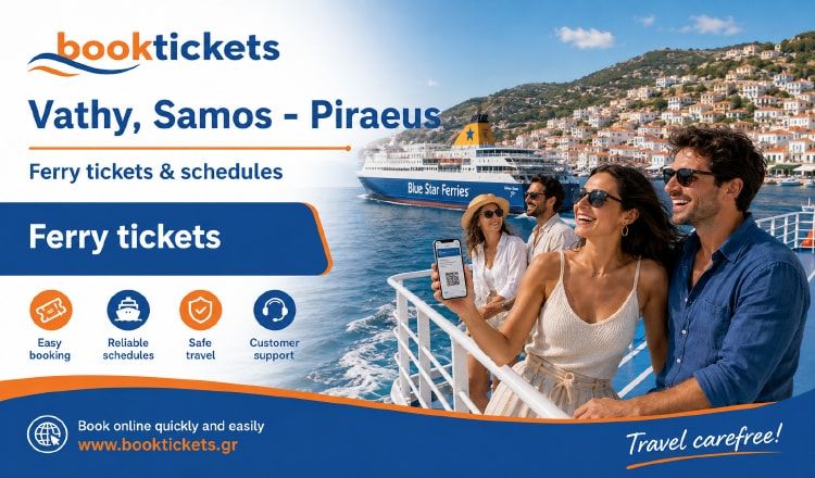 Vathy, Samos - Piraeus: Ferry tickets and routes