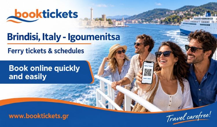 Brindisi, Italien - Igoumenitsa: Fährtickets und Routen