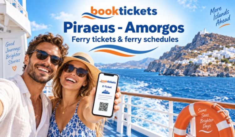 Piraeus - Amorgos : Billets et itinéraires de ferry