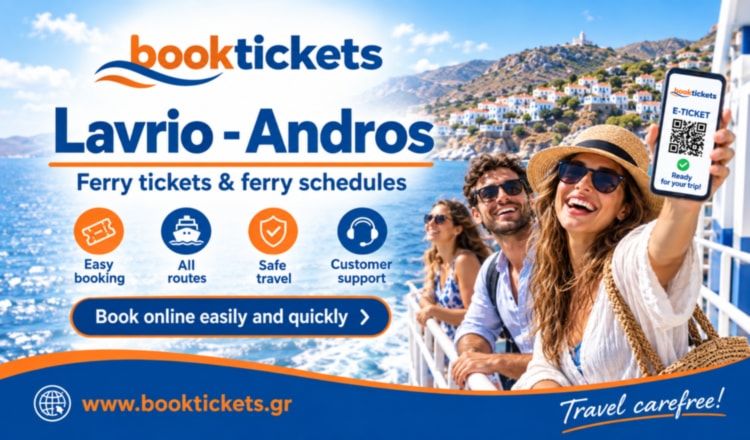 Lavrio - Andros: Boletos de ferry y rutas