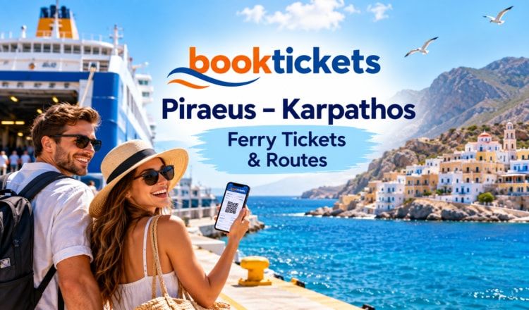 Piraeus - Karpathos: Fährtickets und Routen