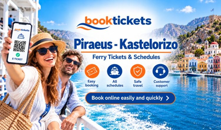 Piraeus - Kastellorizo: Ferry tickets and routes