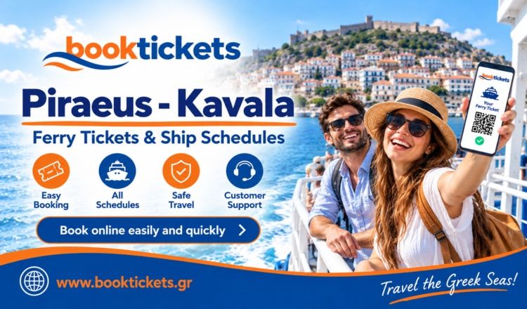 Piraeus - Kavala: Ferry tickets and routes