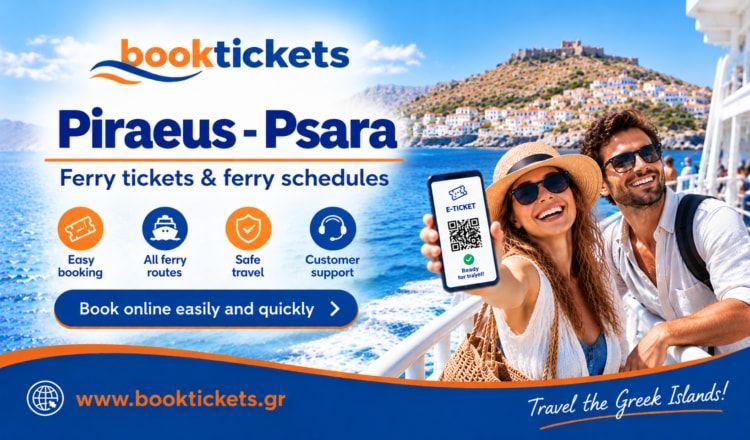 Piraeus - Psara: Ferry tickets and routes