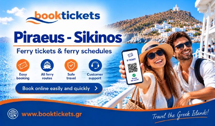 Piraeus - Sikinos: Ferry tickets and routes