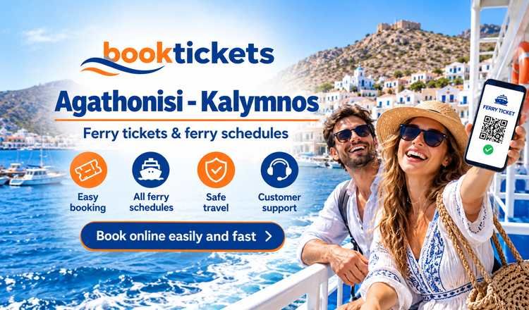 Agathonissi - Kalymnos: Ferry tickets and routes