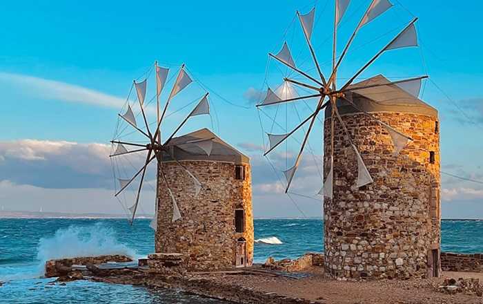 Chios - Syros: Boletos de ferry y rutas